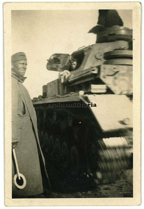 Orig Foto Vormarsch Panzer IV Tank In Russland Postimages