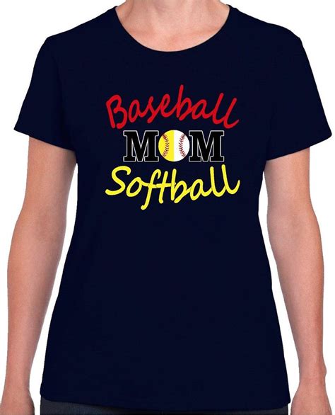 Baseball Softball Mom Shirt By Our Tshirt Shack Softball Mom Shirts