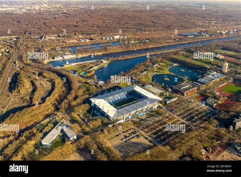 Aerial photo, football stadium Schauinsland-Reisen-Arena, MSV Duisburg ...