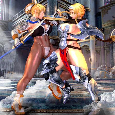 Cassandra Alexandra Vs Leina Vance SOUL CALIBUR QUEENS BLADE Scrolller