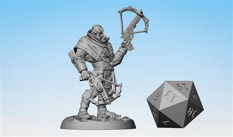 Warforged Clay Westwood Double Crossbows Dungeons And Dragons Dnd Pathfinder Tabletop Rpg Hero