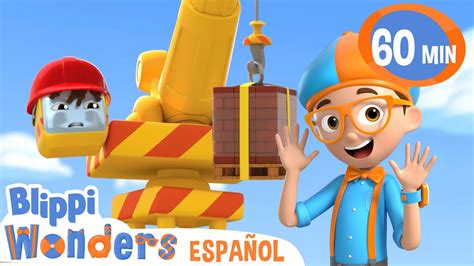 Grúas Blippi Wonders Caricaturas para niños Dibujos Animados