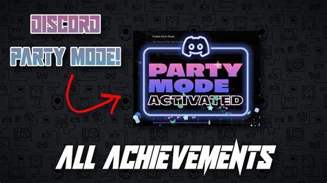 How To Get Every Discord Party Mode Achievement Flaymo Youtube