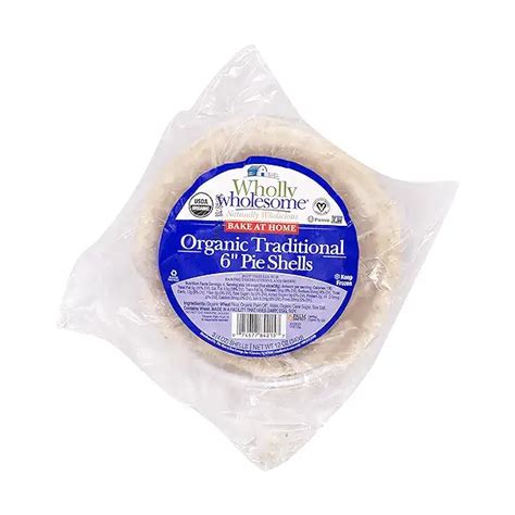 Organic 6 Inch Traditional Pie Crusts 3 Pack 12 Oz At Whole Foods Market