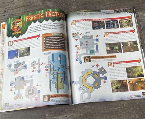 Donkey Kong 64 Nintendo Power Official Players Guide N64 W Foldout