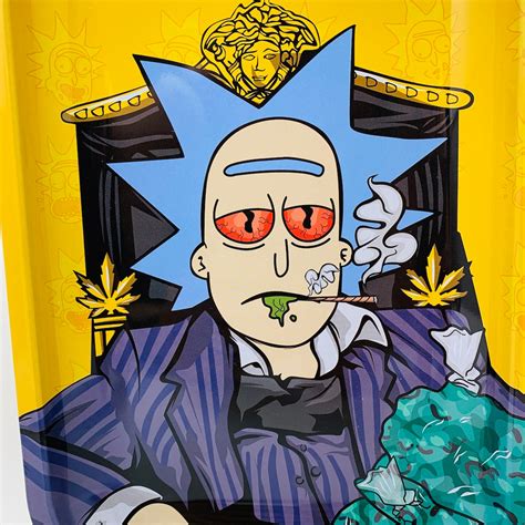 Rick And Morty Joint Morty Smoking Weed Joint Cannabis Leaf Etsy