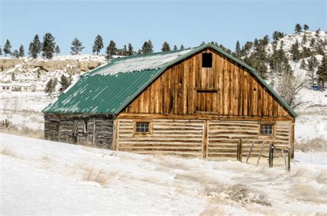 Free Images Snow Winter Fence Field Farm Rural Weather Season