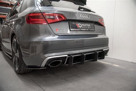 Racing Durability Rear Diffuser V 2 Audi Rs3 8v Sportback Our Offer Audi A3 S3 Rs3