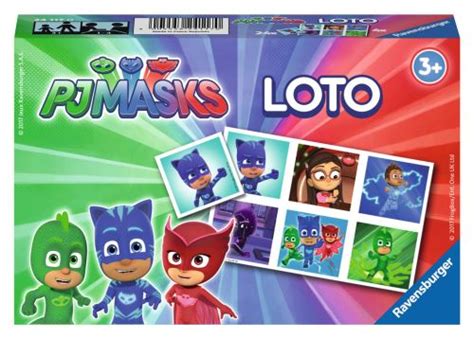 Jeu éducatif Ravensburger Loto Pyjamasques Loto Mémo Et Domino