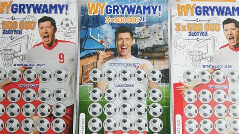 Zdrapki Lotto Wygrywamy Z Lewandowskim Youtube