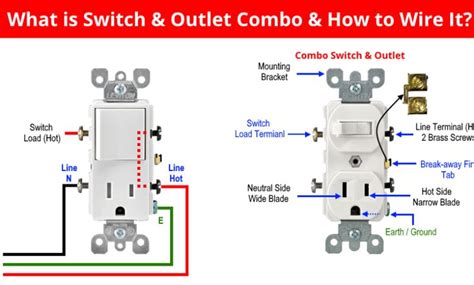 How To Wire An Outlet Switch Combo Wiring A Switch And Outle