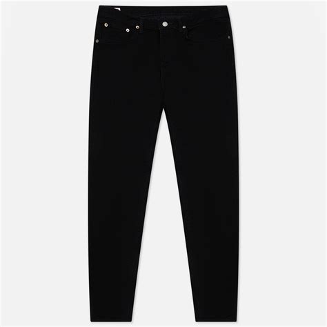 Edwin Slim Tapered Kaihara Organic Stretch Black Denim