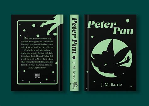 Peter Pan Book Cover Redesign On Behance