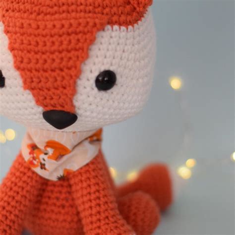 Raposa Amigurumi em crochê Elo7 Produtos Especiais