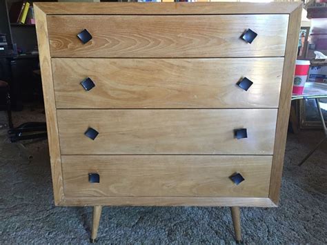 Mid Century Modern Blonde Dresser At Arthur Johnson Blog