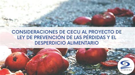 Consideraciones De Cecu Al Proyecto De Ley De Prevenci N De Las