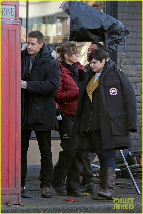 Pregnant Ginnifer Goodwin And Josh Dallas Film Once Upon A Time