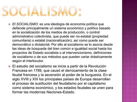 Guerra Fr A Capitalismo Y Socialismo Ppt