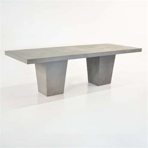 Concrete Dining Set | Concrete Table with 8 Alix Chairs | Teak Warehouse