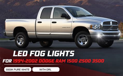 Amazon Bunker Indust Dodge Ram Led Fog Lights With Daytime Running