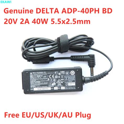 Original 2022 New Genuine Delta ADP 40PH BD 20V 2A 40W 5 5x2 5mm ADP