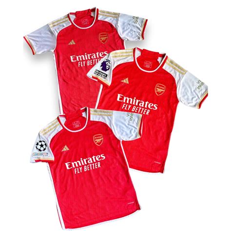 Jual Jersey Baju Bola Pria Arsenal Home New Grade Ori