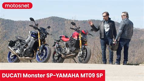 La Ducati Monster SP Y La Yamaha MT 09 SP Son Dos Naked De Alta Gama