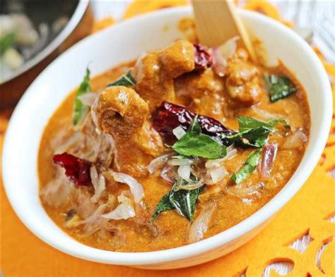 Kerala chicken curry recipe | Nadan chicken curry recipe with coconut milk