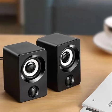 Minialtavoz Rectangular Para Ordenador Port Til Sonido Est Reo De