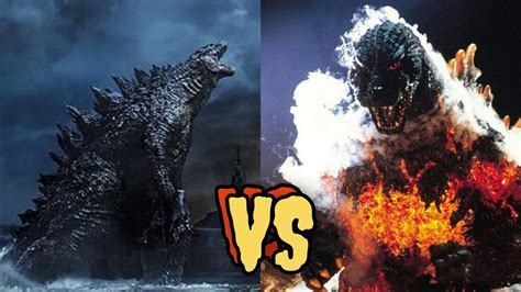 Godzilla Unleashed OVERHAUL Godzilla 2014 Vs Burning Godzilla