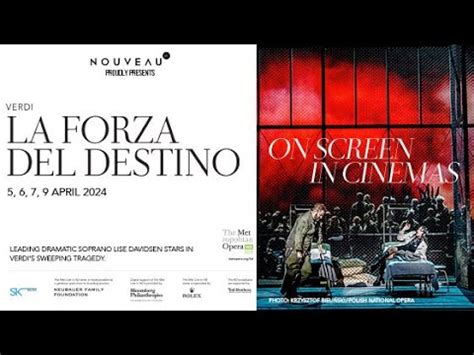 La Forza Del Destino MET Opera Cinema Nouveau Ster Kinekor YouTube