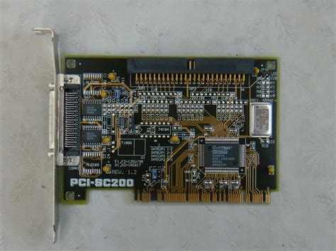 Controller Pci Sc200 Scsi 50 Pin Pci Музей компьютеров