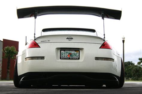 BCL 350Z GT Wing - Carbon Fiber and Fiberglass for Z33 – Big Country Labs