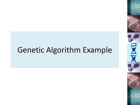 PPT - Genetic Algorithm Example PowerPoint Presentation, free download ...