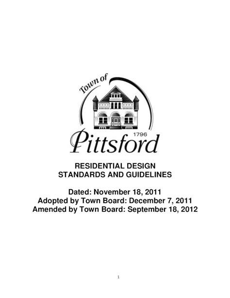 Pdf Residential Design Standards And Guidelines Dated M