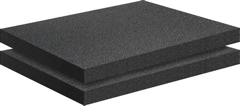 Amazon Pcs Black Foam Padding X X Inch Polyurethane High