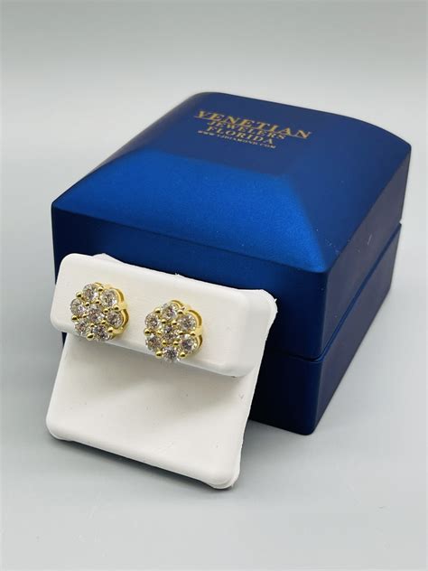 14KT Gold 2.35CTW Diamond Earrings – VJ Diamond Sanford Orlando