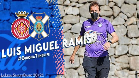 Cd Tenerife Rueda De Prensa De Luis Miguel Ramis En La Previa Del