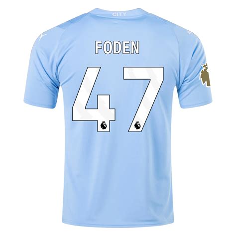 Phil Foden Manchester City 23/24 Home Jersey by PUMA - JerseyBox