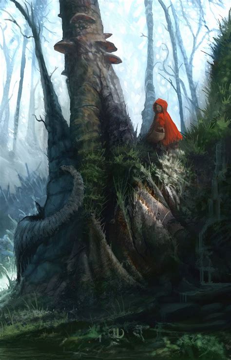 Little Red Riding Hood_01 by ourlak on deviantART | Red riding hood art ...