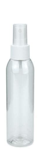 R PET Flasche AIDA 150 ml klar mit Spray Zerstäuber 24 410 Basic weiss