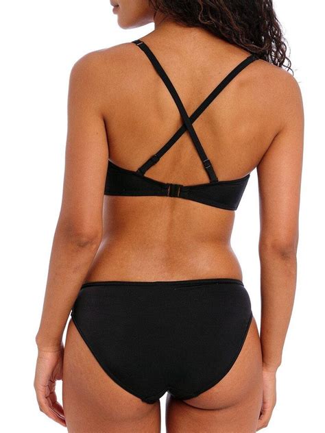 Haut de maillot brassière unie à armatures Jewel cove Noir Kiabi