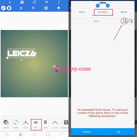 Cara Membuat Tulisan Terbelah Di Pixellab Lengkap Gambar Tanapy