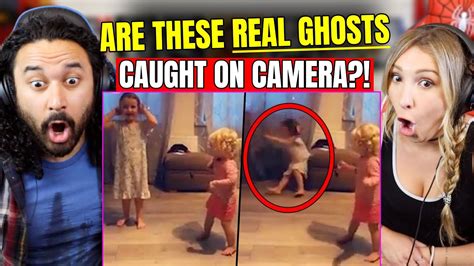 Are These Real Ghosts Caught On Camera Reaction Scary Slapped Ham