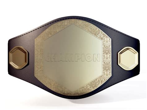 Blank Championship Belt Template