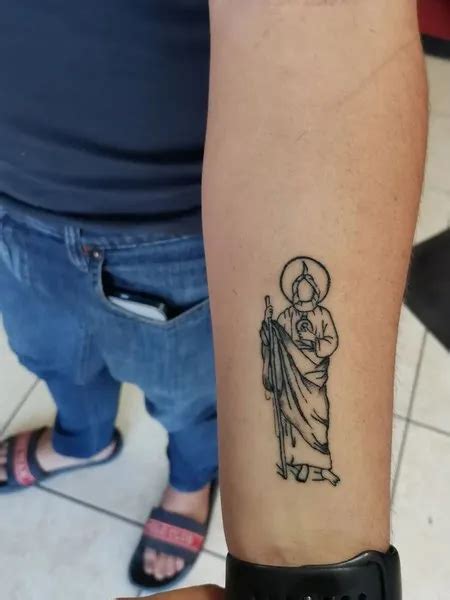 Pin On San Judas Tattoos