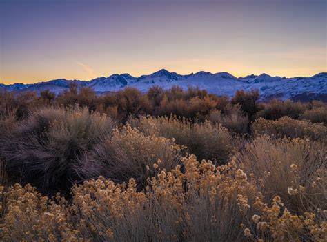 Lone Pine Mount Whitney Portal Sunset Alabama Hills Sierra Crest