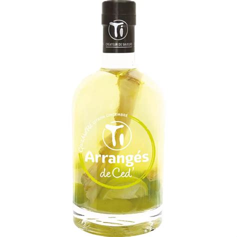 Rhum Arrangé De Ced Gwamaré Citron Gingembre 150 Cl