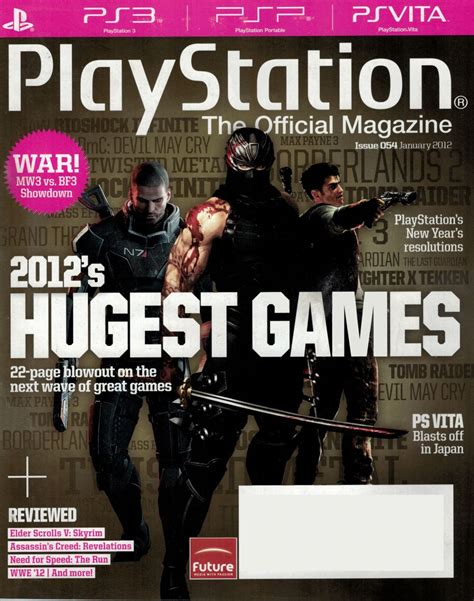 PlayStation The Official Magazine USA Issue 054 January 2012