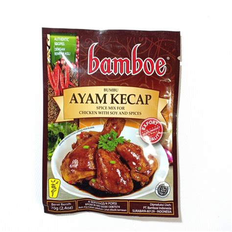 Jual Lengkap Bumbu Bamboe Export Varian Rasa Bumbu Dapur Bumbu